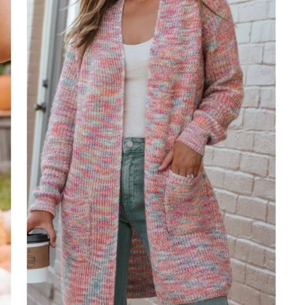Magnolia Boutique Colorful Confetti Cardigan